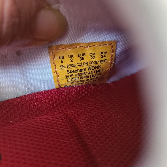 Skechers Relaxed Fit Memory Foam Slip Resistant Slip On Nurse Work Sneakers 5 - Picture 14 of 15